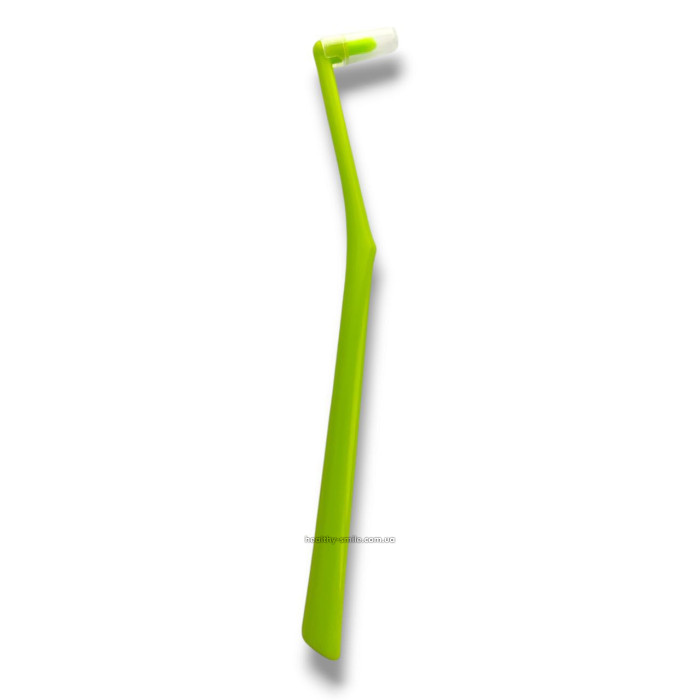Healthy Smile Tuft Medium 9мм монопучковая зубная щетка, Салатовая
